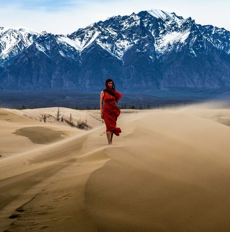 пустыня, чара, забайкалье, пейзаж Планета Дюна. фото превью