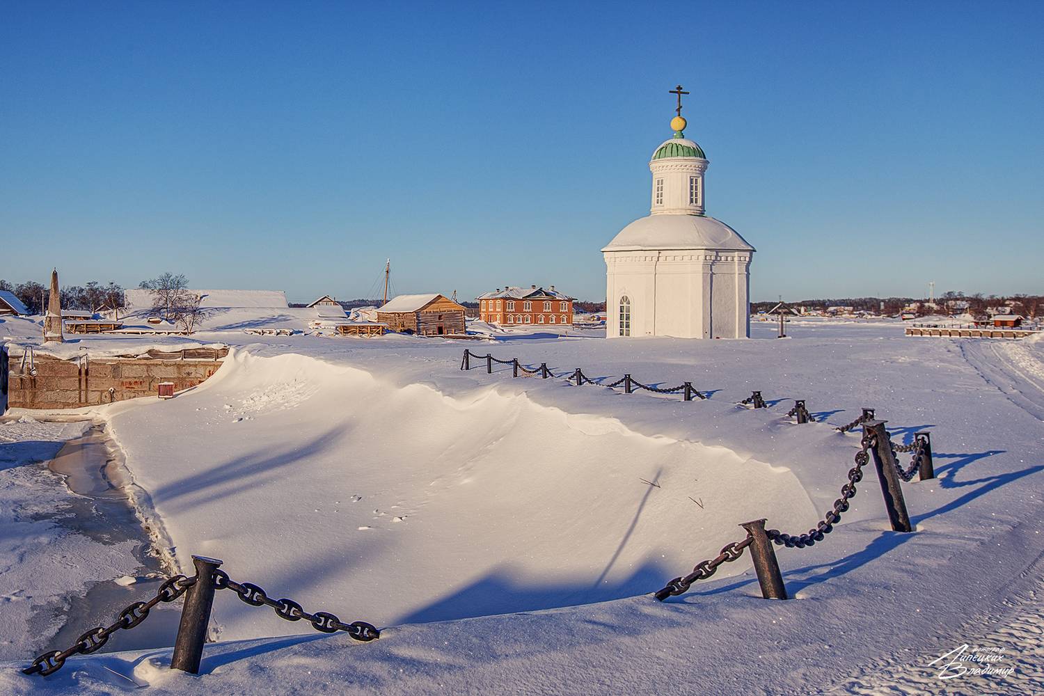 соловки, поселок соловецкий, зима, Липецких Владимир