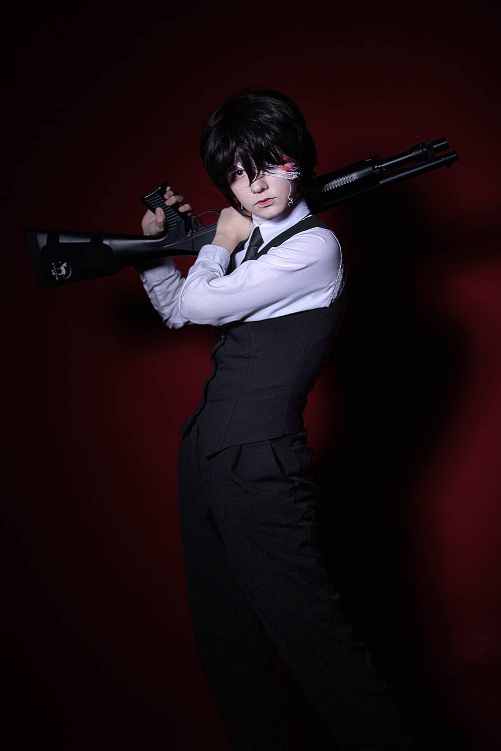 ружье, девочка, Соломатин Борис