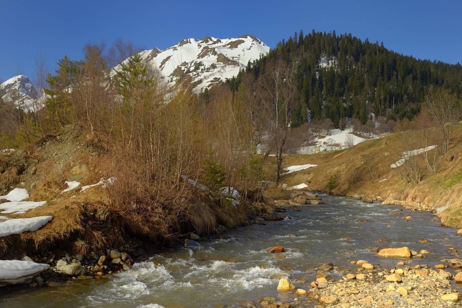 горы весна архыз, Александр Жарников