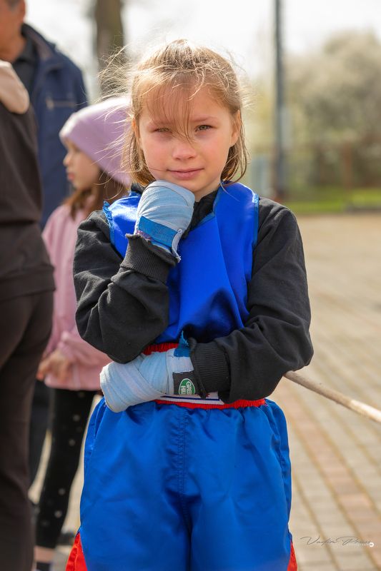 бокс, девочка, спорт, Мамоново, портрет, детский, фотография, Свирин Вадим, 2024, boxing, girl, sport, Mamonovo, portrait, children\'s, photography, Vadim Svirin Спортсменка. фото превью