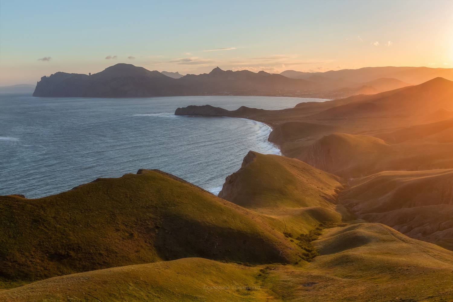 крым, коктебель, джан-кутаран, пейзаж, природа, горы, crimea, landscape, закат, Дмитренко Екатерина
