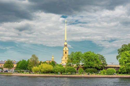 Весенний Петербург. Петропавловская крепость