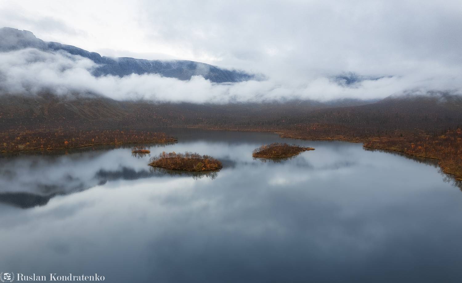 аэрофото, съемка с дрона, аэрофотография, air 2s, хибины, осень, озеро, кольский полуостров, горы, кольский, Кондратенко Руслан