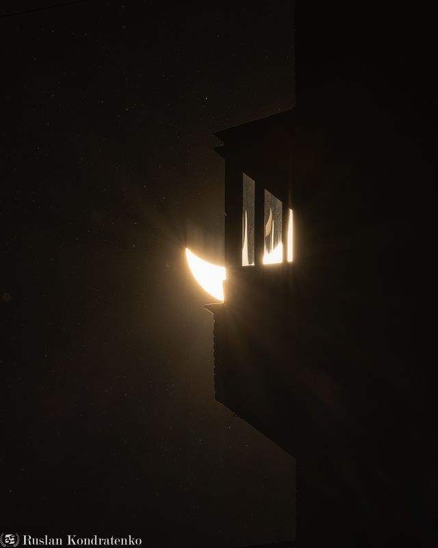 затмение, затмение солнца, прострел, санкт-петербург Затмение Солнца фото превью