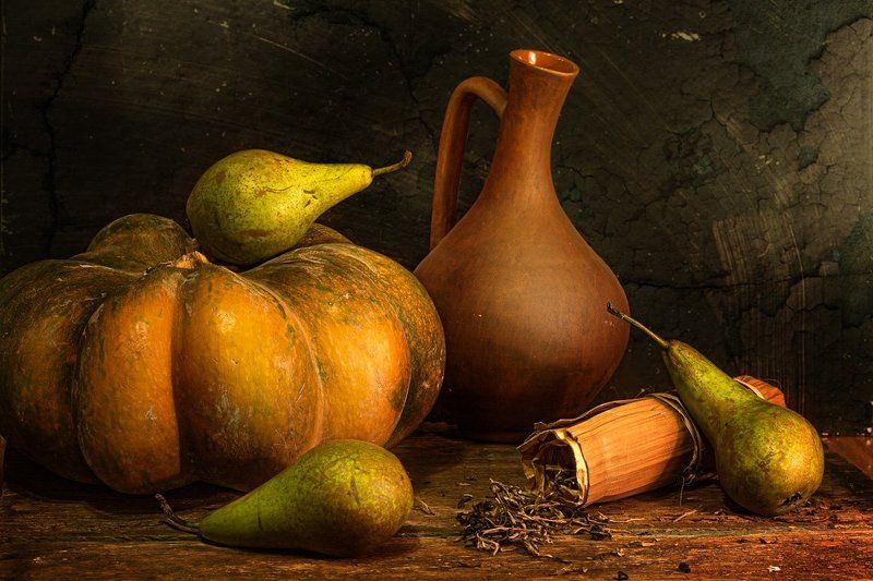 С тыквой фото превью