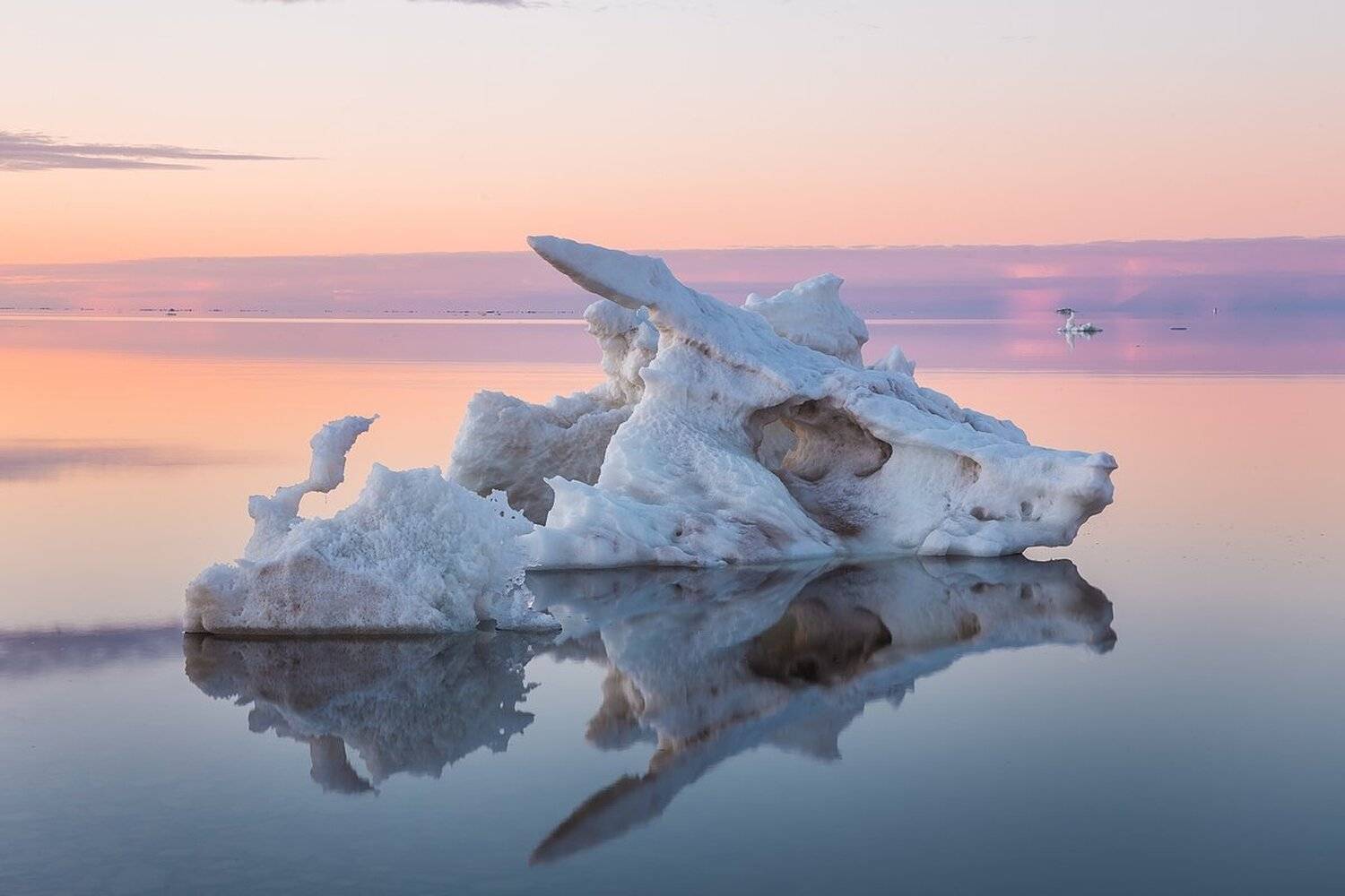 Айсберг, Арктика, Красноярский край, Море лаптевых, Рассвет, Стамуха, Таймыр, Кирилл Уютнов