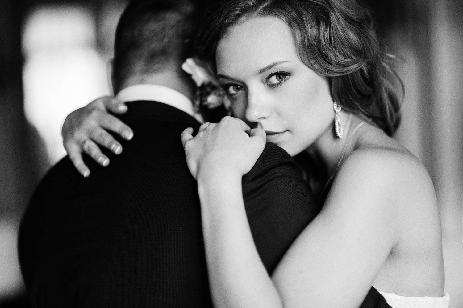 свадьба, девушка, взгляд, невеста, чб, Феофанов Дмитрий