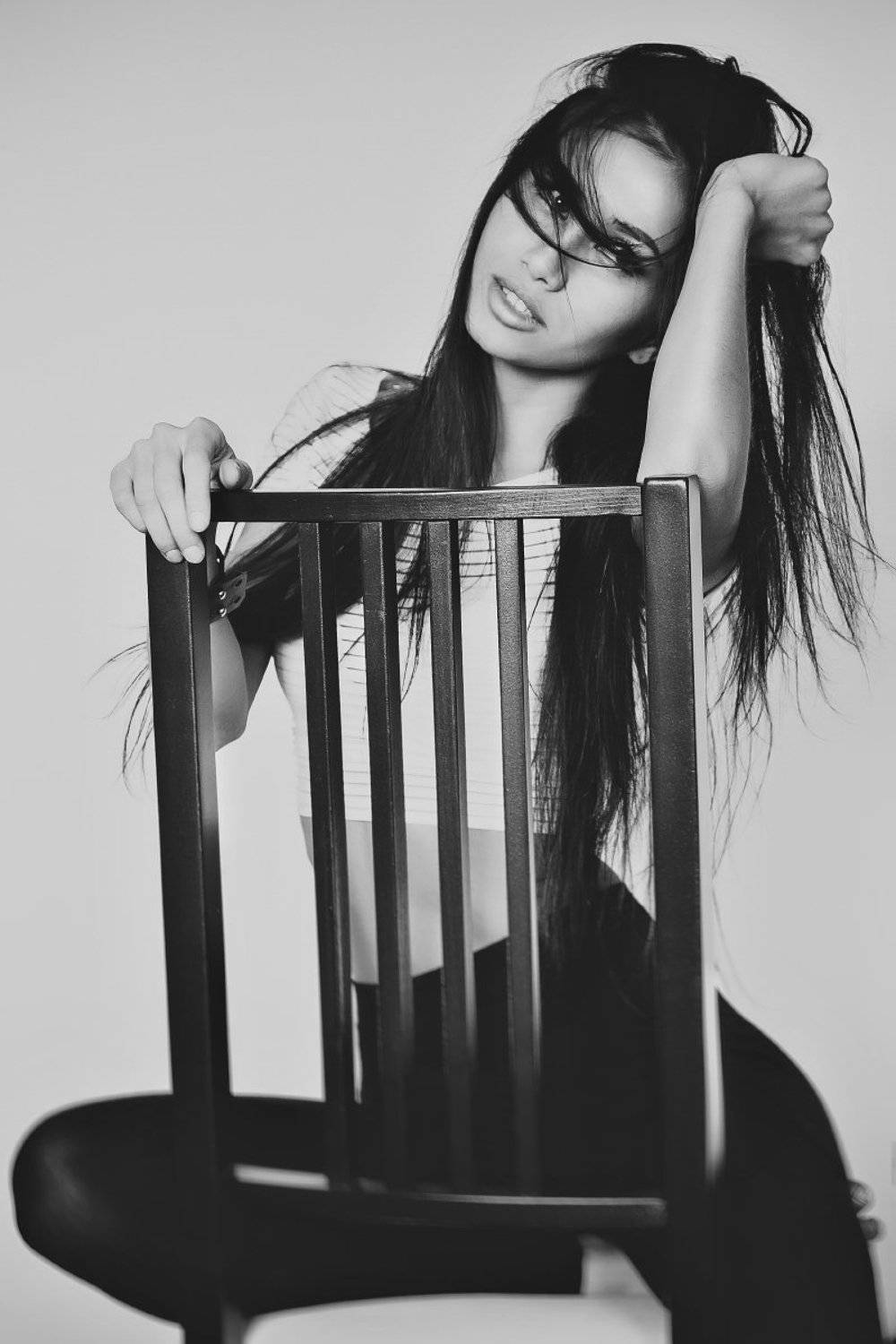 girl, beautiful, black&white,b&w, portrait,девушка, красота, портрет, Антон Харисов