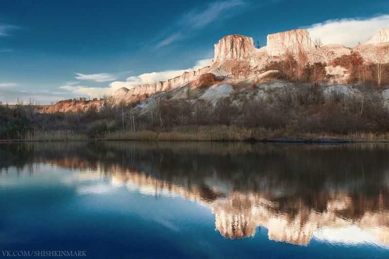 красота, пейзаж, природа, вода, отражение, отражения, горы, небо, россия Зеркало воды фото превью