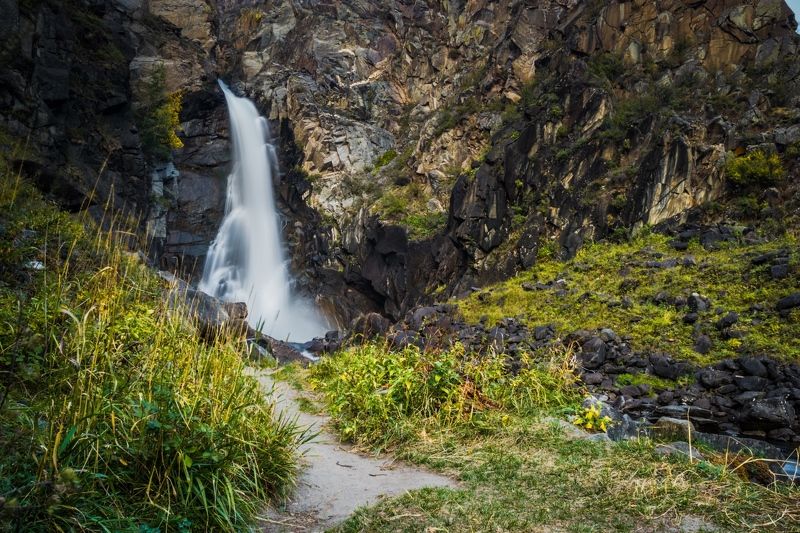Алтай, Водопады Течение жизни фото превью