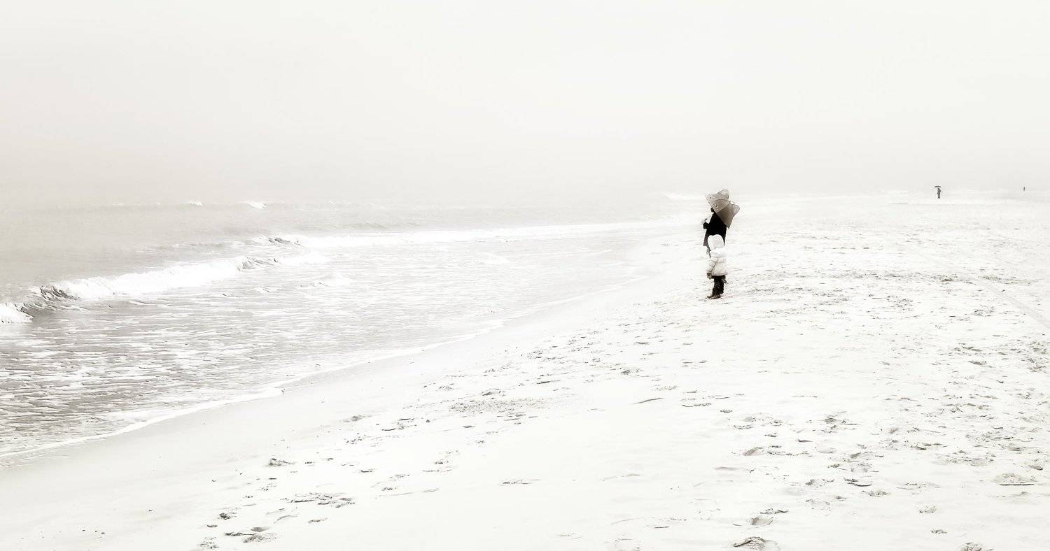 Голландия,море,чб,люди, Сергей Нестеров