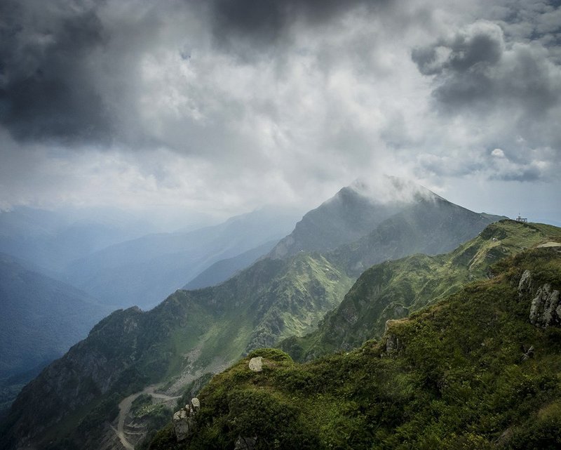 Природа Хребет Аибга фото превью