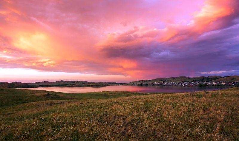 Южный Урал. Закатная. фото превью