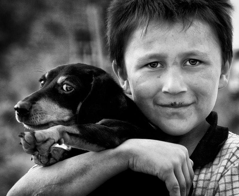 «Друзья». Из серии «Оралманы». г.Туркестан. Оралманы первой волны. фото превью