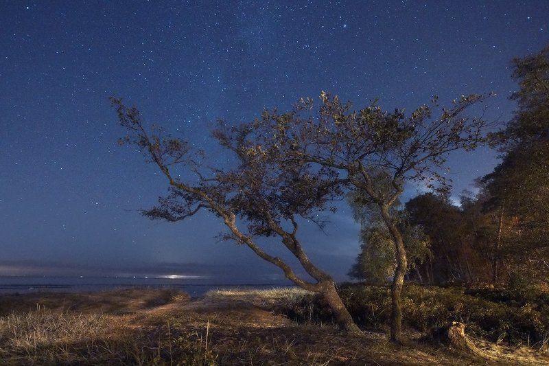 Осеннее небо фото превью