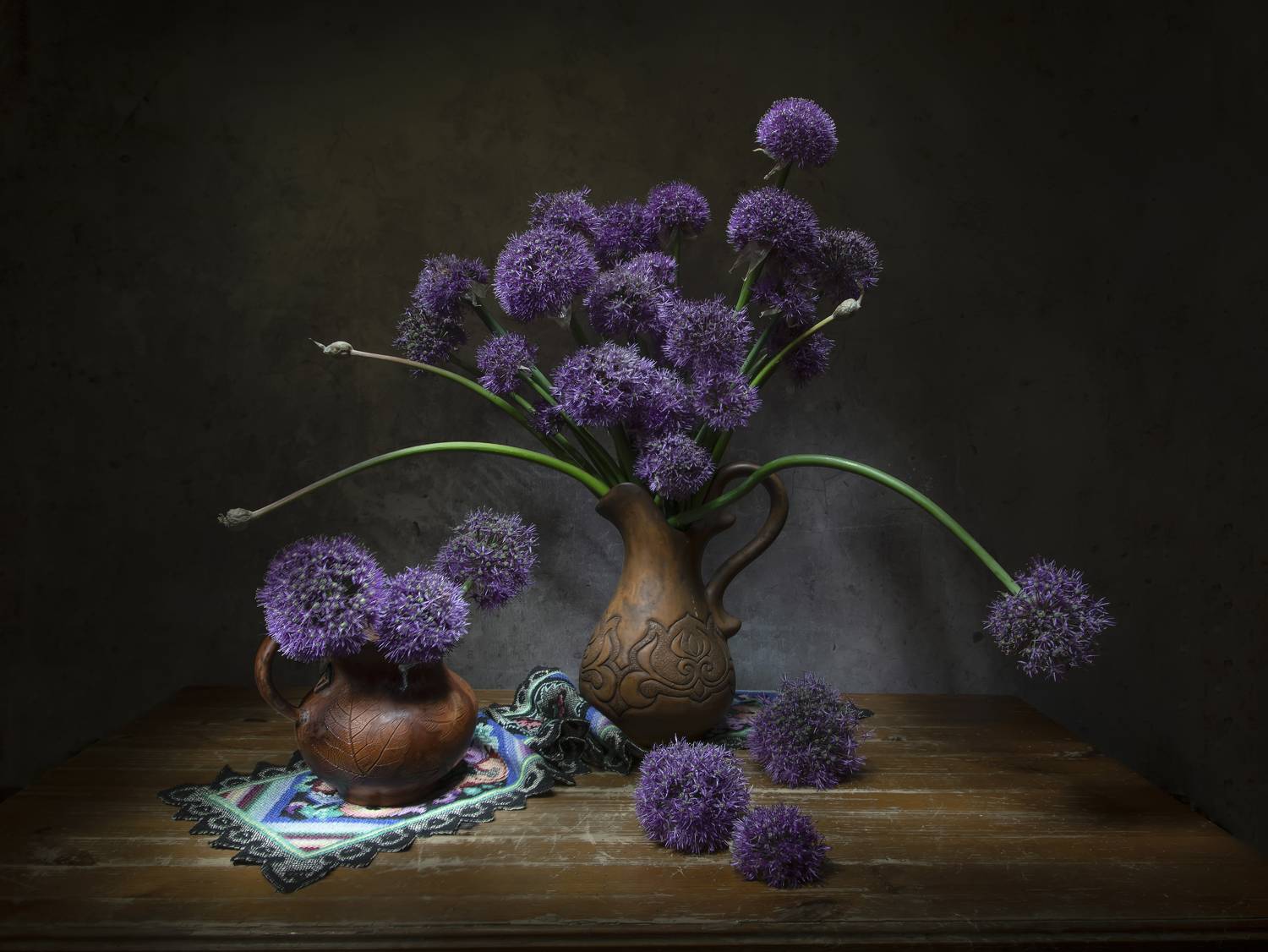 натюрморт, черемша, Tatyana Fedenkova