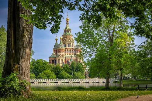 Лето в Петергофе