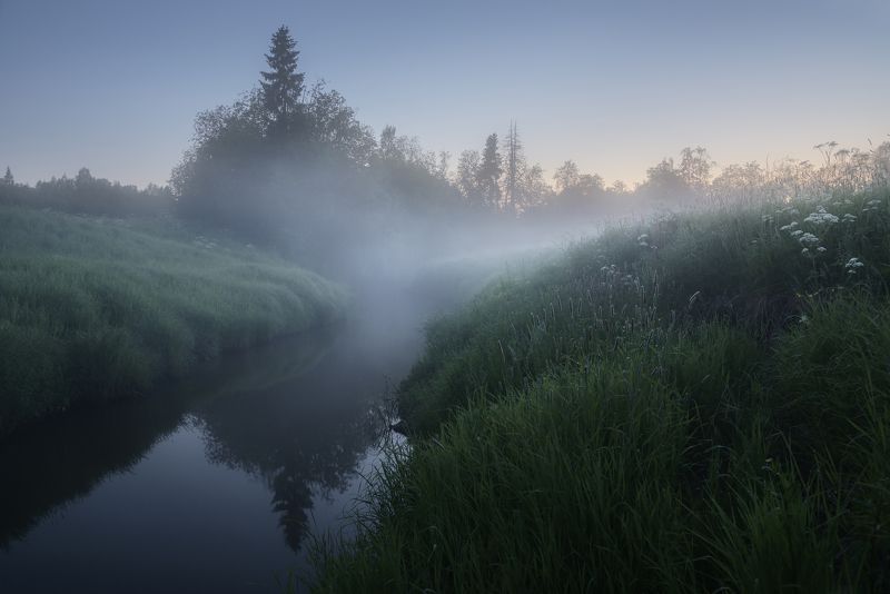 Туманные белые ночи фото превью