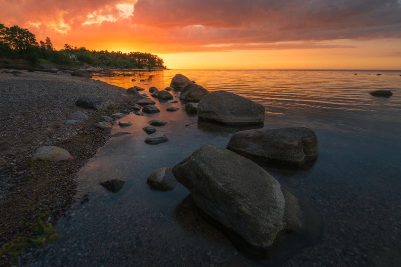 #калининград, #балтийское_море, #закат  фото превью