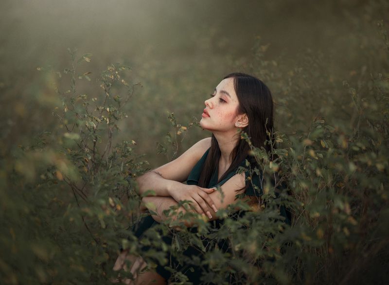 #girl #Portrait #Sony #Female #Fineart Dream Green фото превью