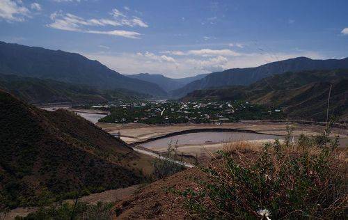 Горный пейзаж..