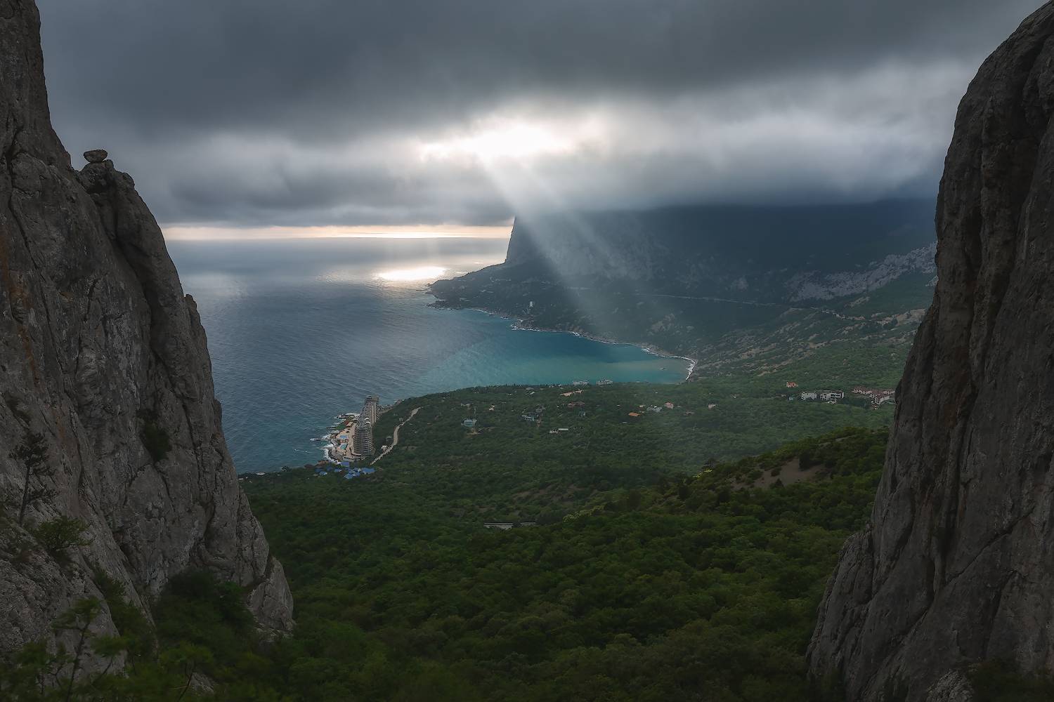 крым, горы, море, весна., Владимир Дубинин