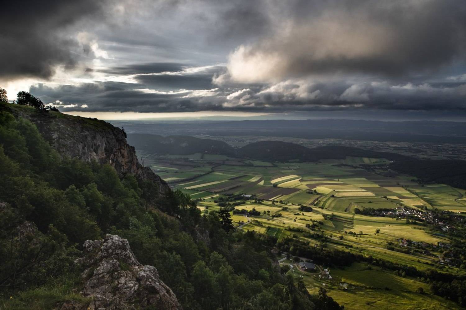 #morning #crops #fields #clouds #sky #drama #mood #landscape #weather #colorful, Yuri Merkulov
