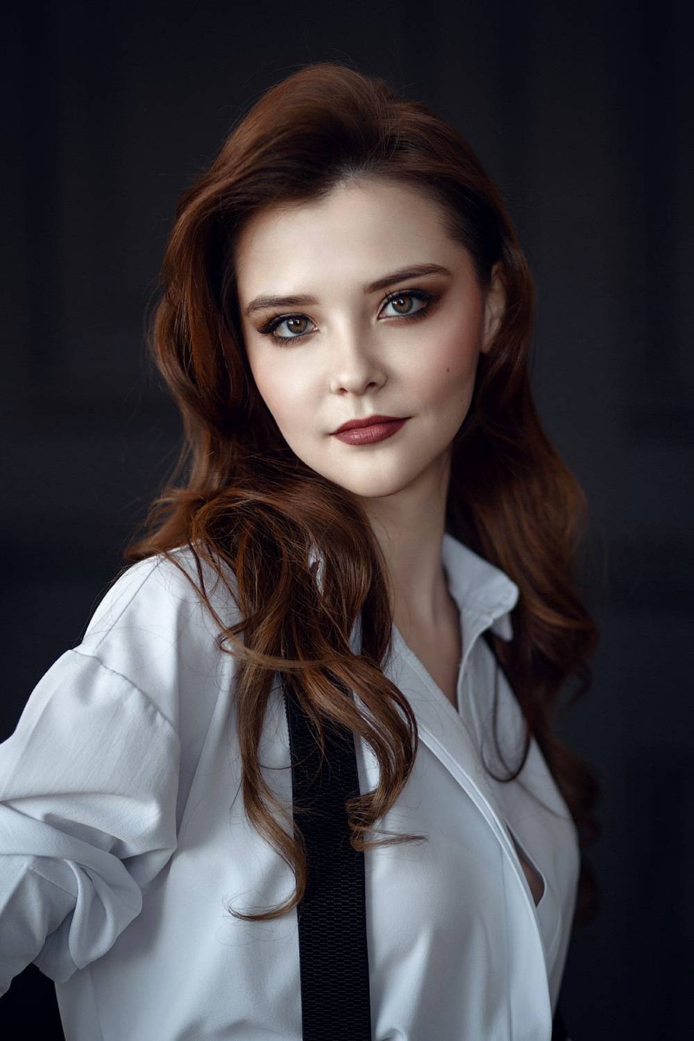 портрет девушка, Михаил Корнилов