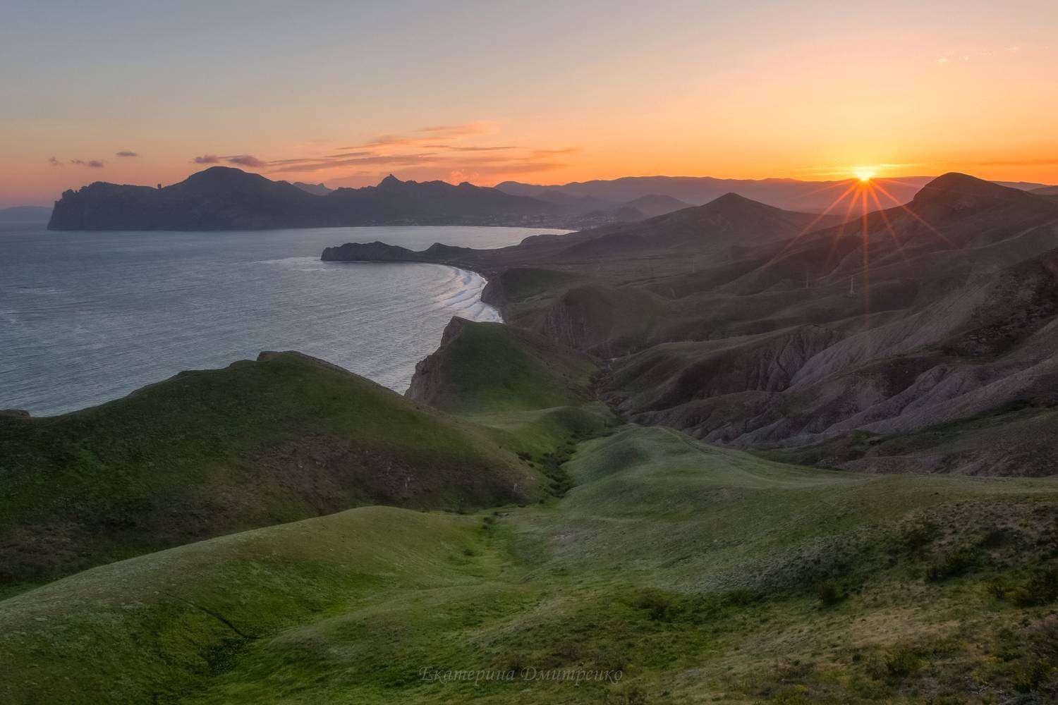 крым, коктебель, джан-кутаран, весна, тихая бухта, пейзаж, crimea, landscape, горы, море, Дмитренко Екатерина
