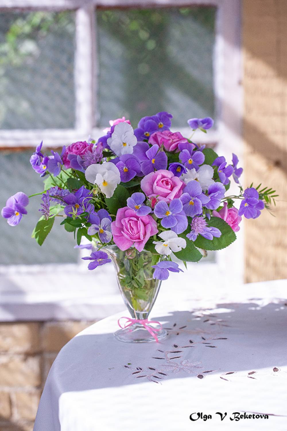 букет, натюрморт, цветы, Бекетова Ольга