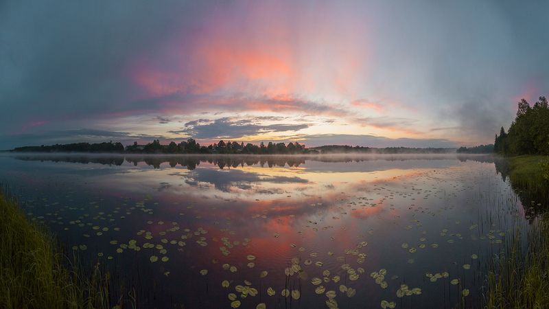 Первый летний рассвет фото превью