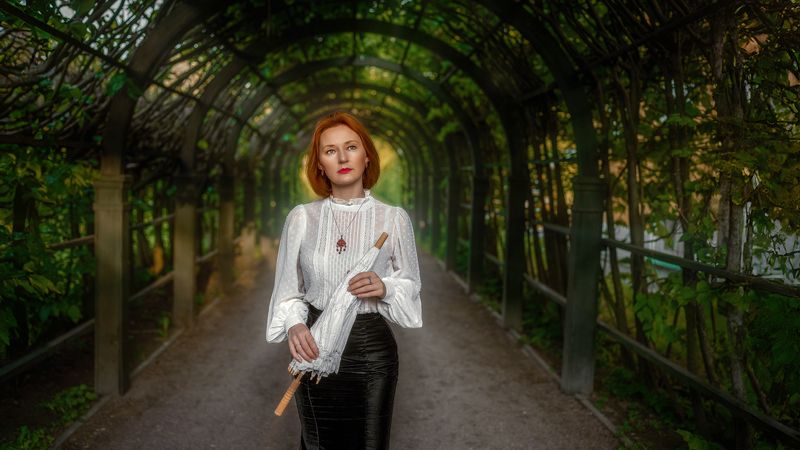 Прогулка в парке фото превью