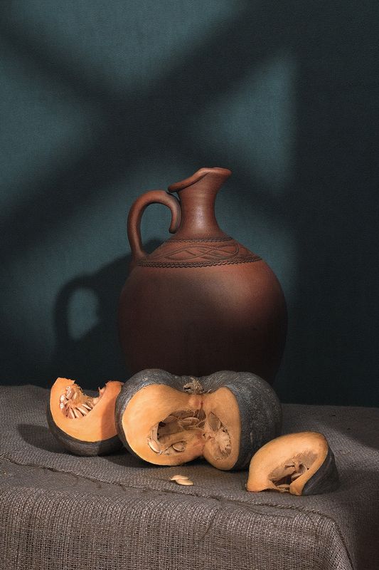 натюрморт с тыквой фото превью