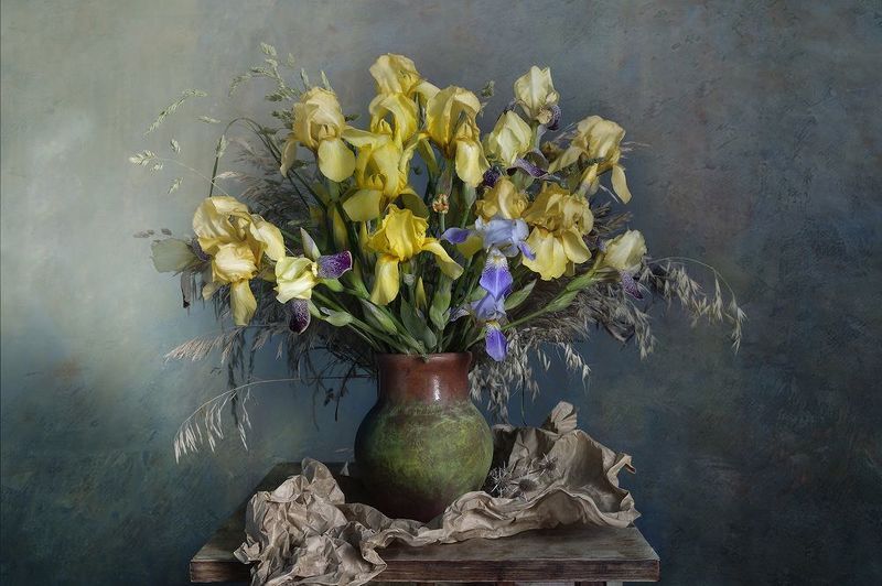 Солнечные ирисы фото превью