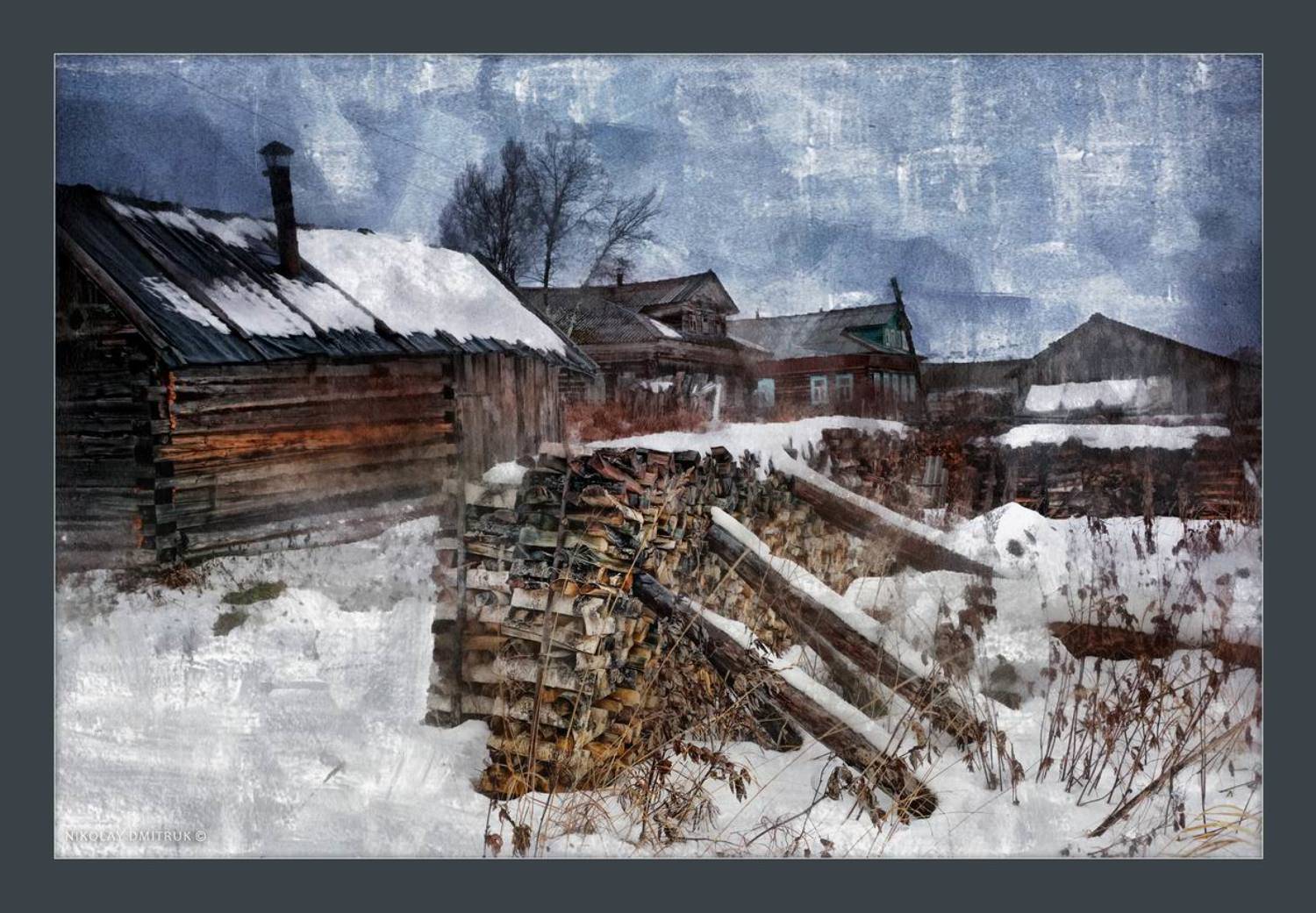 Город, Деревня, Зима, Музыка, Север, николай дмитрук