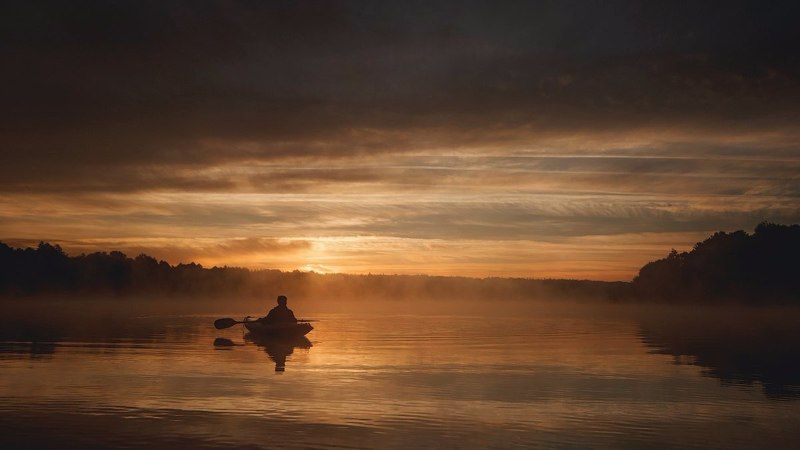 Canon, Canon 70d, Fisherman, Lake, Landscape, Landscapes, Nature, River, Sigma Тот, кто с самого утра. фото превью