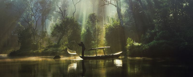 fisherman at work фото превью