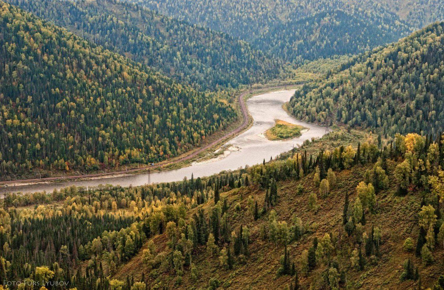 томь алатау кузбасс горы осень , Любовь Фурс