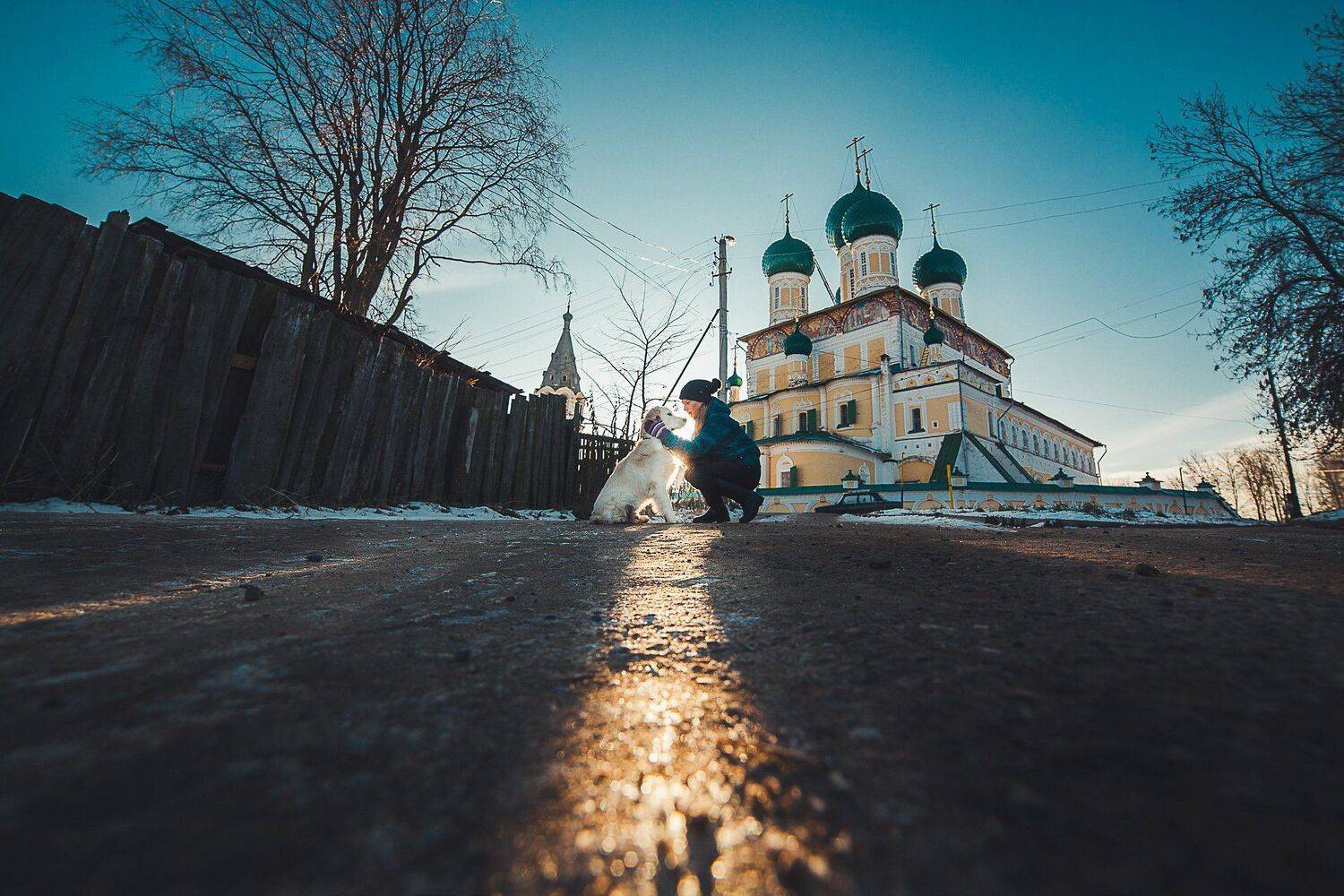 Город, Лучи, Собака, Тутаев, Храм, Воронин Вова