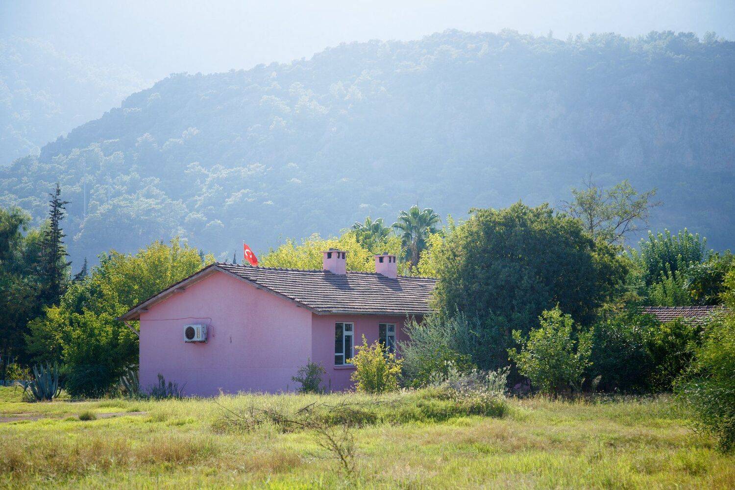 домик, горы, школа, Филоненко Аня