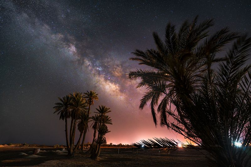 Desert night фото превью