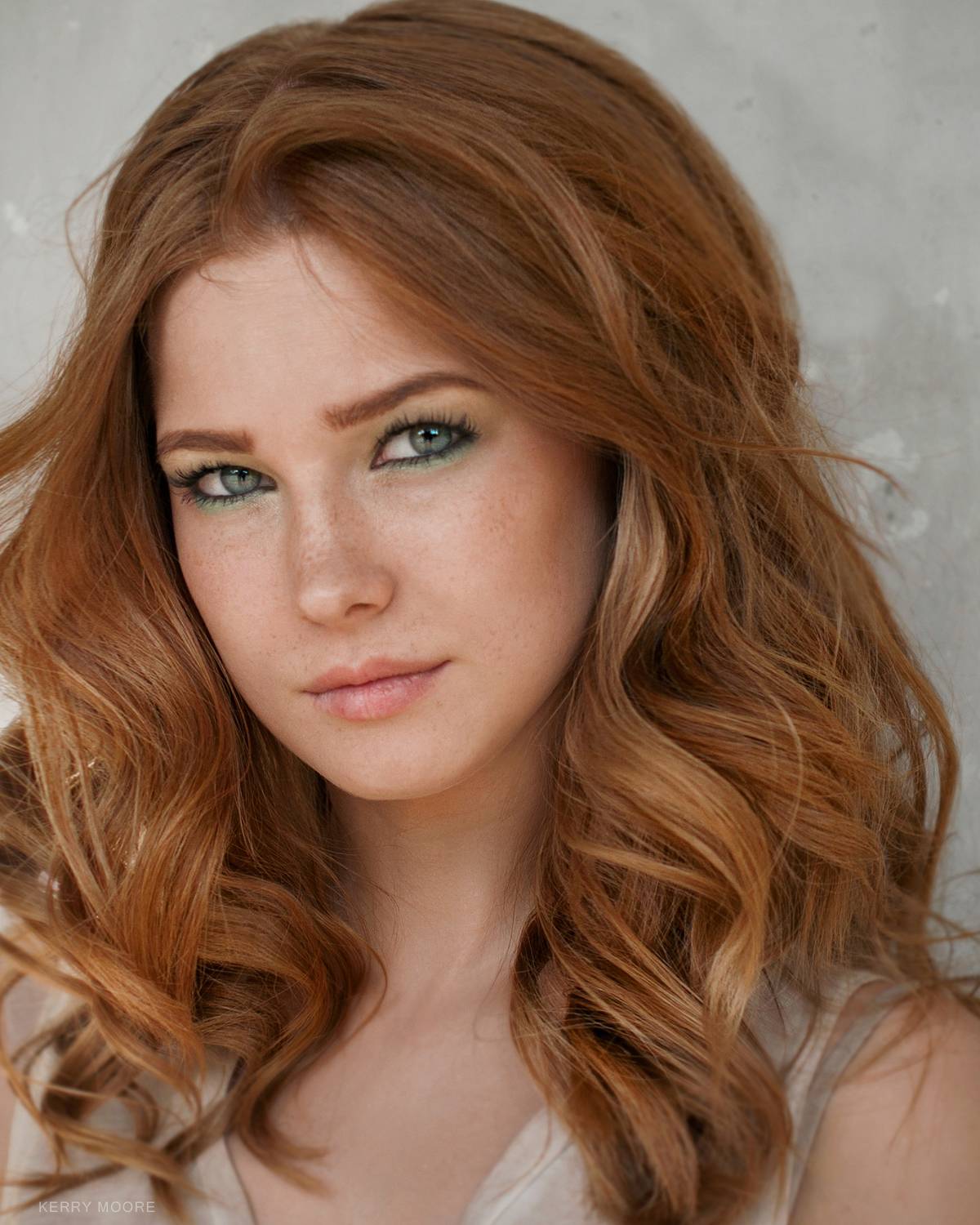 portrait, beauty,red hair, red head, girl, model, eyes, woman, female, glamour, style,,  Kerry Moore