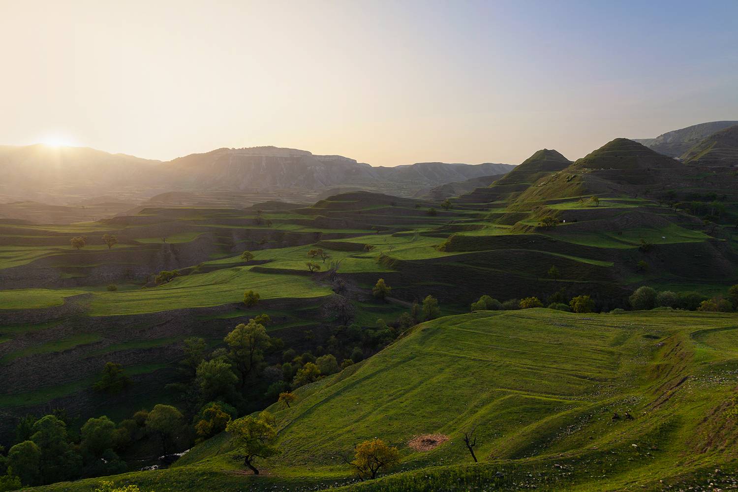 russia, dagestan, nature, sunrise, morning, Медведникова Мария
