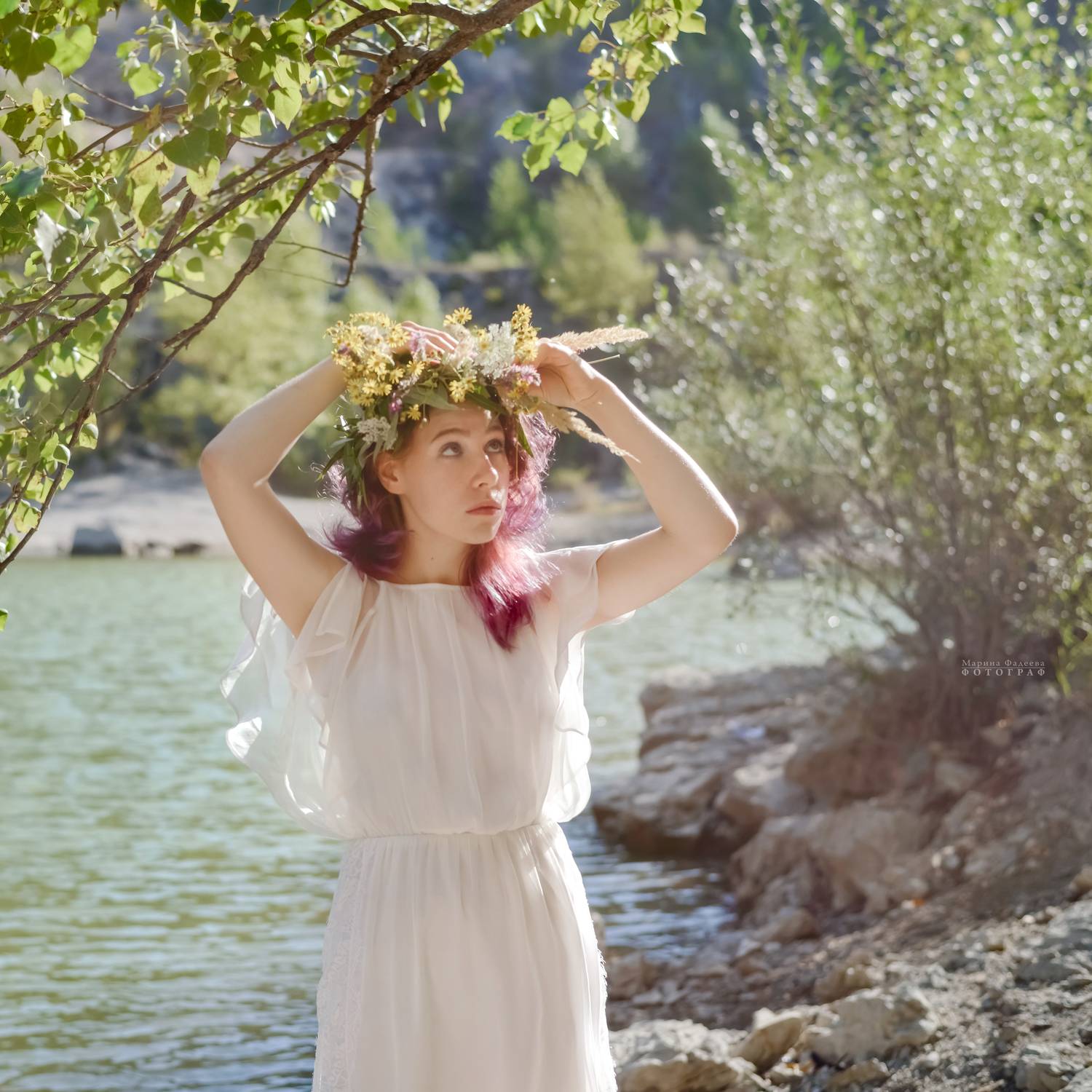 лето, девушка, иван купала, Фадеева Марина