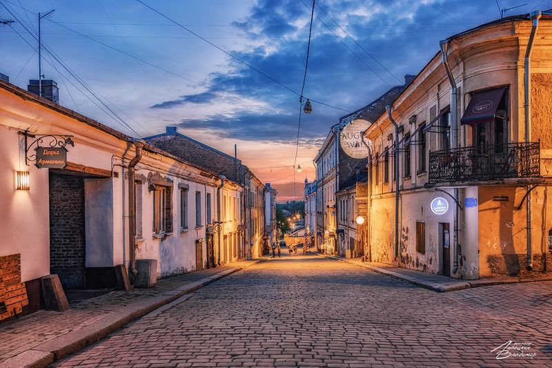 Выборг, улица Старого города. фото превью