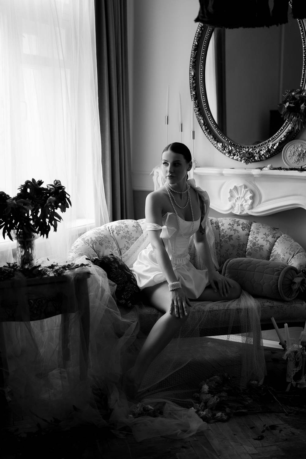 девушка,женский портрет, портрет, винтаж, сад утро, Светлана