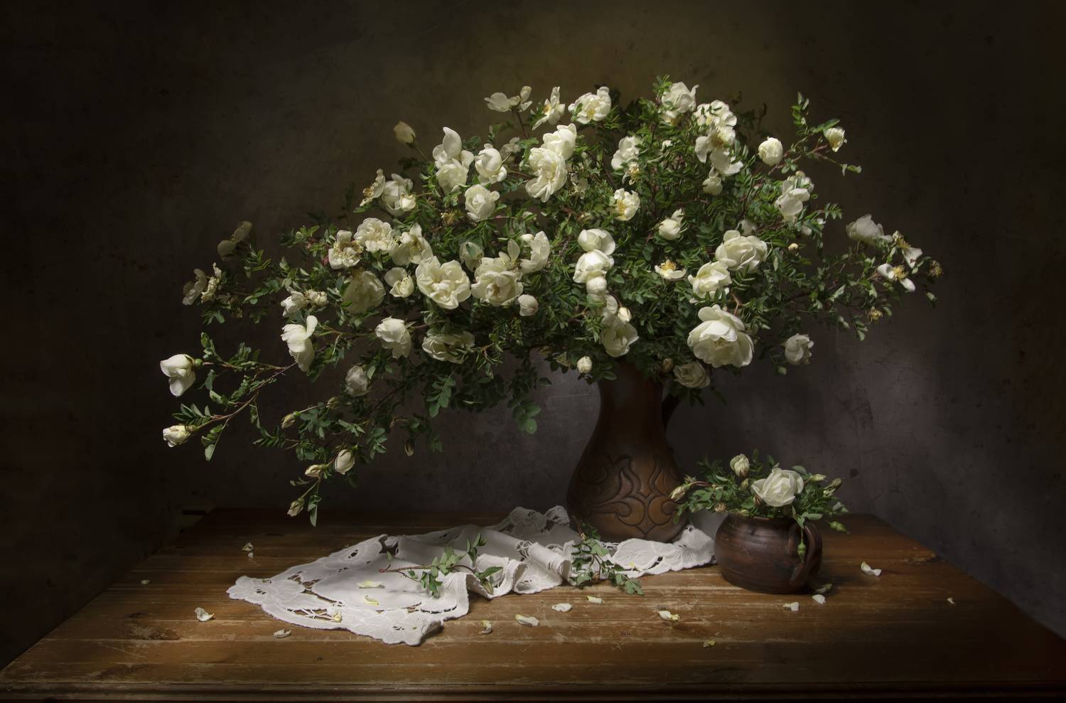 натюрморт, шиповник, Tatyana Fedenkova