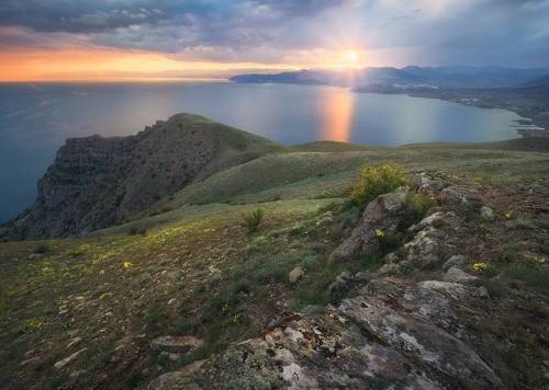 Закат на Меганоме