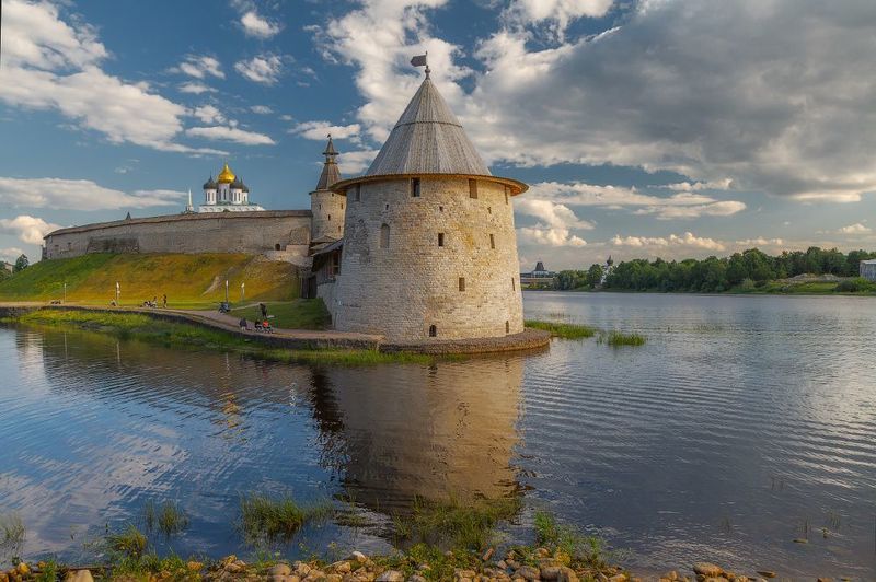 Лето, небо,река На слиянии рек... фото превью